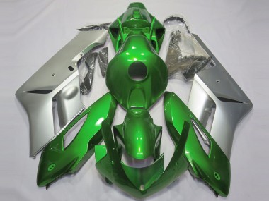 04-05 Glänzendes Grün & Silber CBR1000RR Motorrad Verkleidung