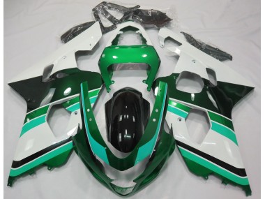 04-05 Glanzgrün & Grün GSXR 600-750 Motorrad Verkleidung