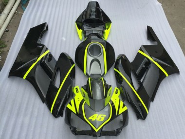 04-05 Grau Schwarz & High Viz CBR1000RR Motorrad Verkleidung