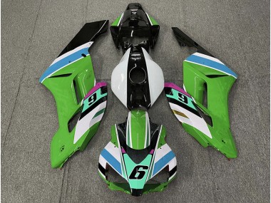 04-05 Grün 6 CBR1000RR Motorrad Verkleidung