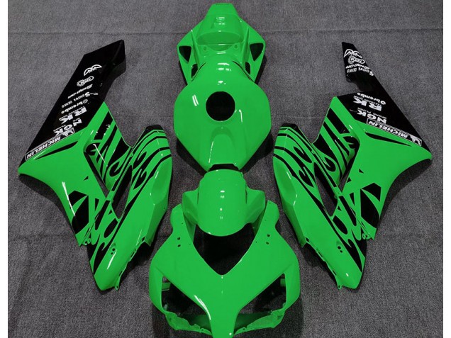 04-05 Grün Glänzend Flame CBR1000RR Motorrad Verkleidung 04-05 Grün Glänzend Flame CBR1000RR Motorrad Verkleidung