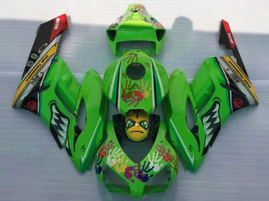04-05 Grüner Hai CBR1000RR Motorrad Verkleidung
