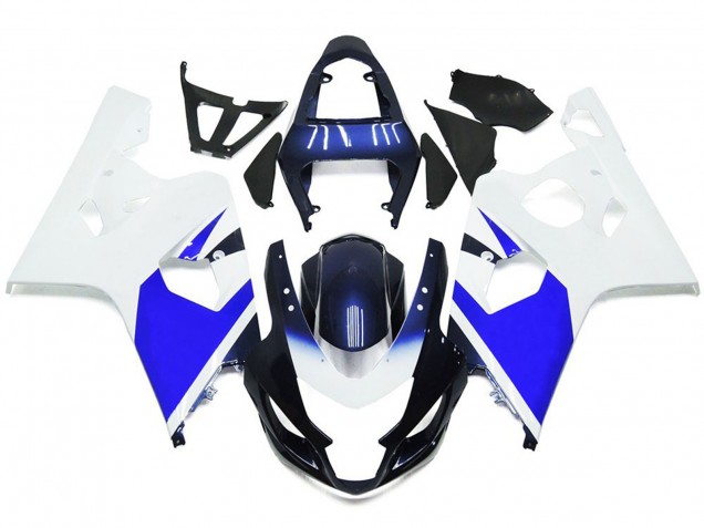 04-05 Helles Weiß & Blau GSXR 600-750 Motorrad Verkleidung 04-05 Helles Weiß & Blau GSXR 600-750 Motorrad Verkleidung