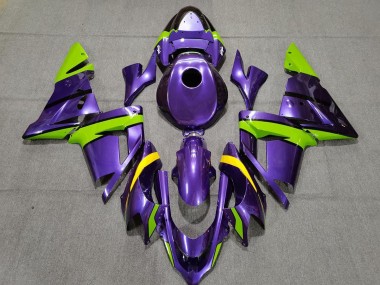 04-05 Lilagrün & Gelb ZX10R Motorrad Verkleidung