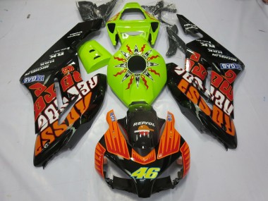 04-05 Limette Rossi CBR1000RR Motorrad Verkleidung