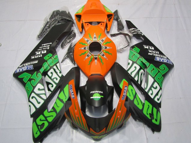 04-05 Limette Rossi Matt CBR1000RR Motorrad Verkleidung 04-05 Limette Rossi Matt CBR1000RR Motorrad Verkleidung