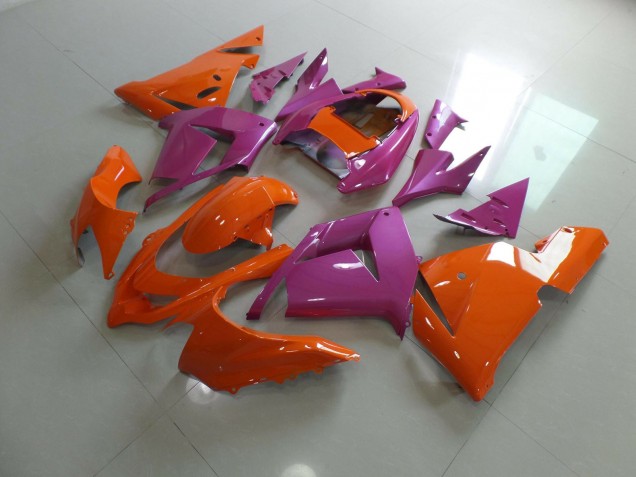 04-05 Orange Pink ZX10R Motorrad Verkleidung 04-05 Orange Pink ZX10R Motorrad Verkleidung