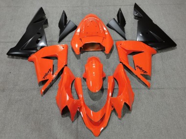 04-05 Orange-Schwarz ZX10R Motorrad Verkleidung