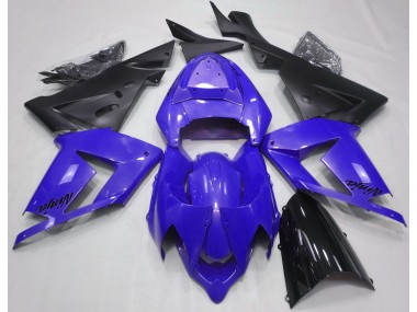 04-05 Perlblau & Schwarz ZX10R Motorrad Verkleidung