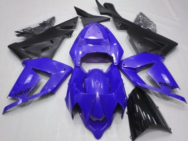 04-05 Perlblau & Schwarz ZX10R Motorrad Verkleidung