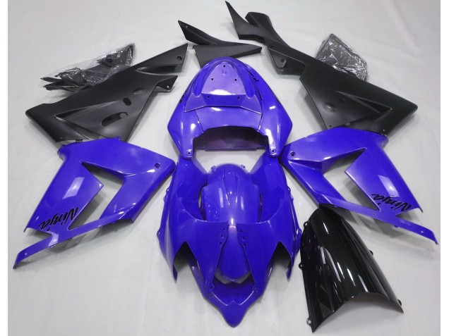 04-05 Perlblau & Schwarz ZX10R Motorrad Verkleidung 04-05 Perlblau & Schwarz ZX10R Motorrad Verkleidung
