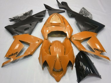 04-05 Perlorange & Schwarz ZX10R Motorrad Verkleidung