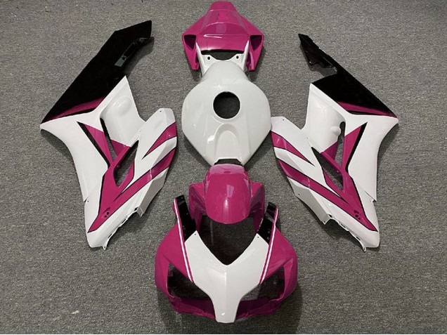 04-05 Rosa Weiß & Glanz Schwarz CBR1000RR Motorrad Verkleidung