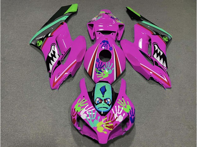 04-05 Rosa Hai CBR1000RR Motorrad Verkleidung 04-05 Rosa Hai CBR1000RR Motorrad Verkleidung