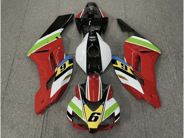 04-05 Rot 6 CBR1000RR Motorrad Verkleidung