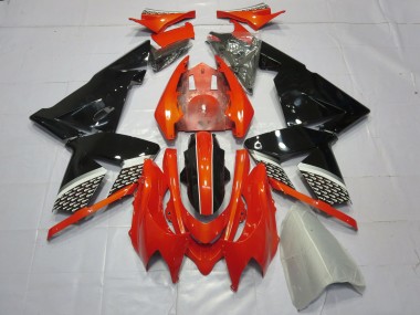 04-05 Rot Schwarz ZX10R Motorrad Verkleidung