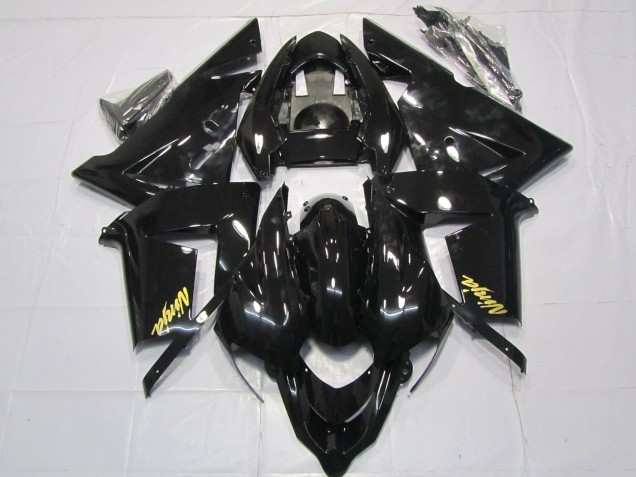 04-05 Schwarz Gold ZX10R Motorrad Verkleidung 04-05 Schwarz Gold ZX10R Motorrad Verkleidung