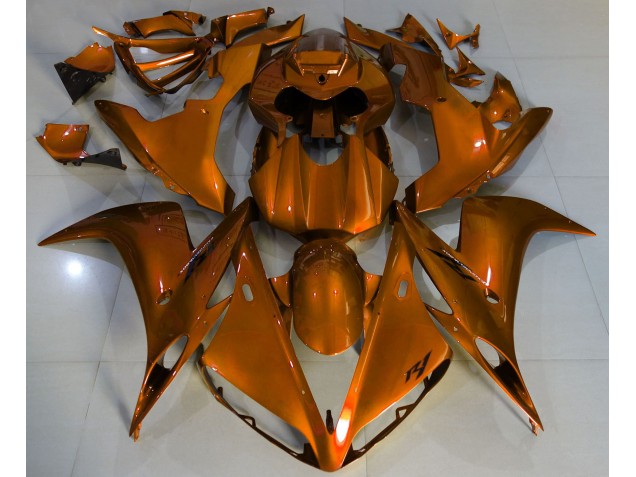 04-06 Dunkelorange R1 Motorrad Verkleidung 04-06 Dunkelorange R1 Motorrad Verkleidung