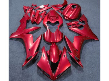 04-06 Einfarbig Rot R1 Motorrad Verkleidung