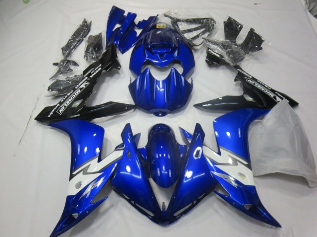04-06 Glänzend Blau Weiß R1 Motorrad Verkleidung 04-06 Glänzend Blau Weiß R1 Motorrad Verkleidung