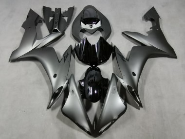 04-06 Matt Grau & Glänzendes Schwarz R1 Motorrad Verkleidung