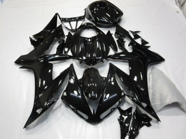 04-06 Schwarz Glänzend R1 Motorrad Verkleidung