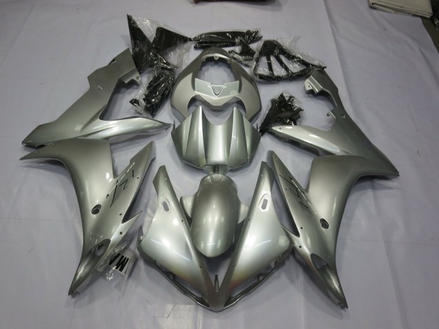 04-06 Silber Glänzend R1 Motorrad Verkleidung