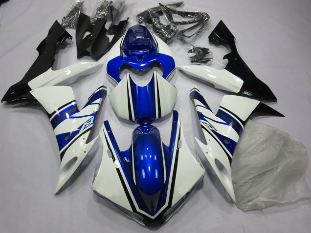 04-06 Spezial Blau & Weiß R1 Motorrad Verkleidung
