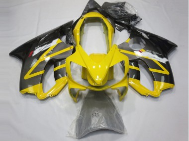 04-07 Gelb & Silber CBR600 F4i Motorrad Verkleidung
