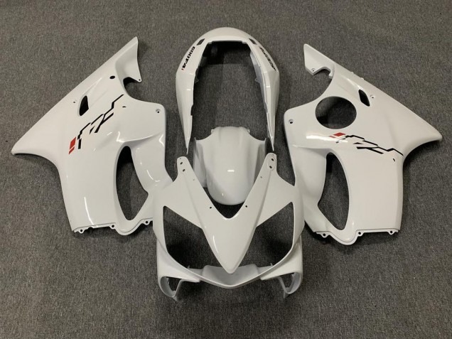 04-07 Glänzend Weiß CBR600 F4i Motorrad Verkleidung