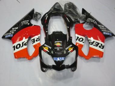 04-07 Klassisch Repsol CBR600 F4i Motorrad Verkleidung