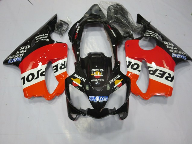 04-07 Klassisch Repsol CBR600 F4i Motorrad Verkleidung