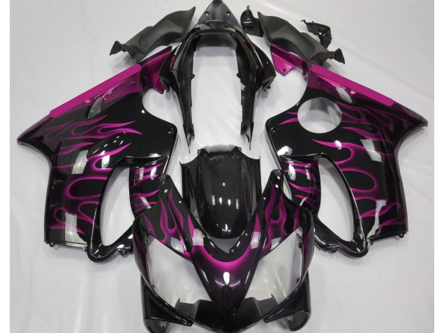 04-07 Rosa Flamme CBR600 F4i Motorrad Verkleidung 04-07 Rosa Flamme CBR600 F4i Motorrad Verkleidung
