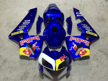 05-06 Blau Rot Bull CBR600RR Motorrad Verkleidung