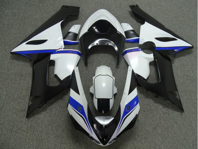 05-06 Blauweiß & Schwarz ZX6R Motorrad Verkleidung 05-06 Blauweiß & Schwarz ZX6R Motorrad Verkleidung