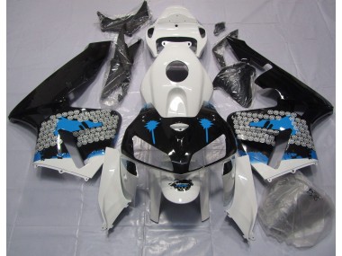 05-06 Blaue Spritzer CBR600RR Motorrad Verkleidung