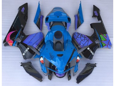 05-06 Blauer Hai CBR600RR Motorrad Verkleidung