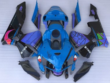 05-06 Blauer Hai CBR600RR Motorrad Verkleidung