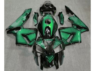 05-06 Dunkelhellgrün CBR600RR Motorrad Verkleidung