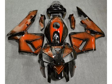 05-06 Dunkelorange CBR600RR Motorrad Verkleidung