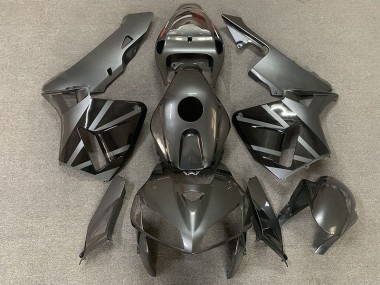 05-06 Dunkelsilber & Schwarz CBR600RR Motorrad Verkleidung