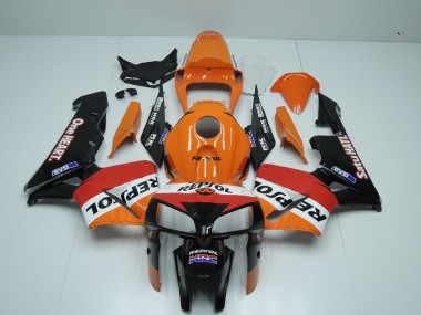 05-06 Ein Herz Repsol CBR600RR Motorrad Verkleidung