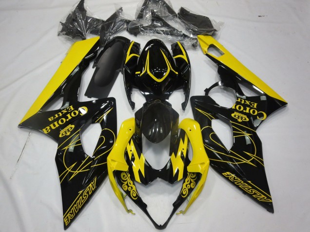 05-06 Gelb Corona GSXR 1000 Motorrad Verkleidung 05-06 Gelb Corona GSXR 1000 Motorrad Verkleidung