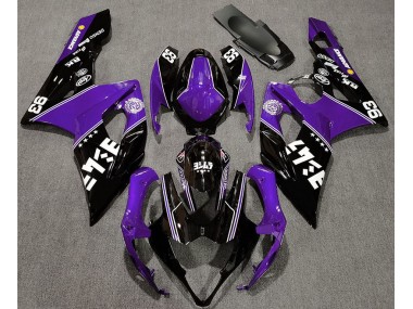 05-06 Glanz Lila & Schwarz Benutzerdefiniert GSXR 1000 Motorrad Verkleidung