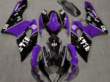 05-06 Glanz Lila & Schwarz Benutzerdefiniert GSXR 1000 Motorrad Verkleidung