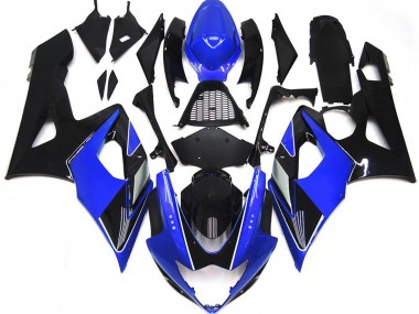 05-06 Glänzend Blau & Schwarz GSXR 1000 Motorrad Verkleidung