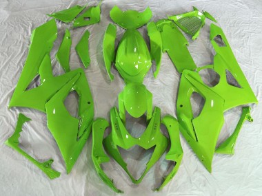 05-06 Glänzend Grün GSXR 1000 Motorrad Verkleidung