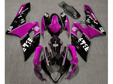 05-06 Glanzrosa & Schwarz Benutzerdefiniert GSXR 1000 Motorrad Verkleidung