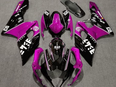 05-06 Glanzrosa & Schwarz Benutzerdefiniert GSXR 1000 Motorrad Verkleidung