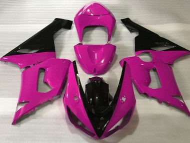 05-06 Glanzrosa & Schwarz ZX6R Motorrad Verkleidung